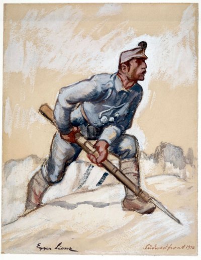 Sørvestfronten av Albin Egger Lienz