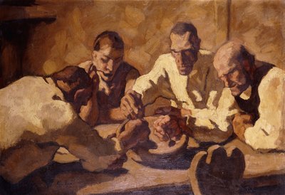 Måltidet av Albin Egger Lienz