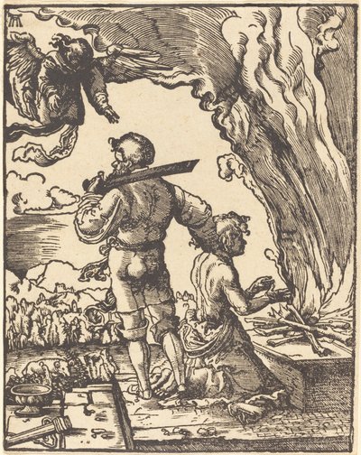 Abrahams offer av Albrecht Altdorfer