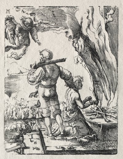 Abrahams offer av Albrecht Altdorfer