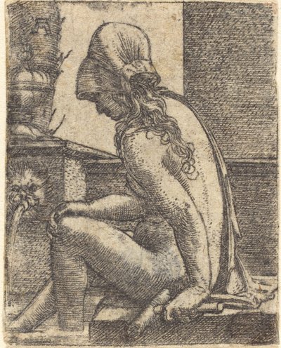 Badende kvinne av Albrecht Altdorfer