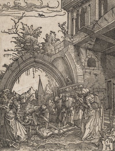 Halshugging av døperen Johannes, 1512 av Albrecht Altdorfer