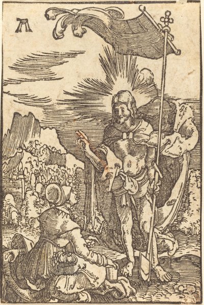 Kristus viser seg for den hellige Magdalena av Albrecht Altdorfer