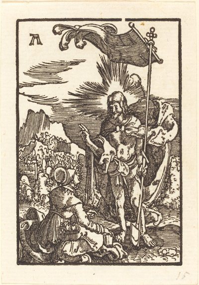 Kristus viser seg for Magdalena av Albrecht Altdorfer