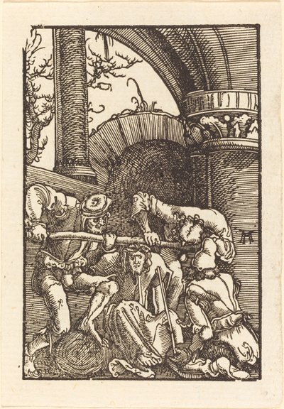 Kristus kronet med torner av Albrecht Altdorfer