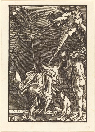 Kristus stiger ned til helvete av Albrecht Altdorfer