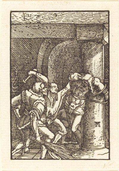 Kristus pisket av Albrecht Altdorfer