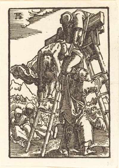 Kristus tatt ned fra korset av Albrecht Altdorfer