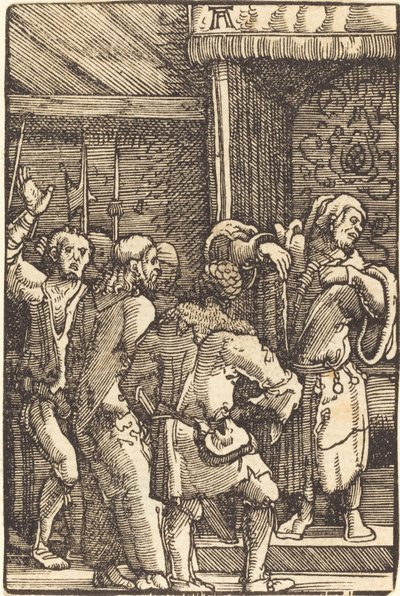 Kristus før Kaifas av Albrecht Altdorfer