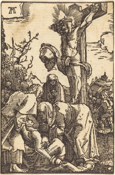 Kristus på korset av Albrecht Altdorfer