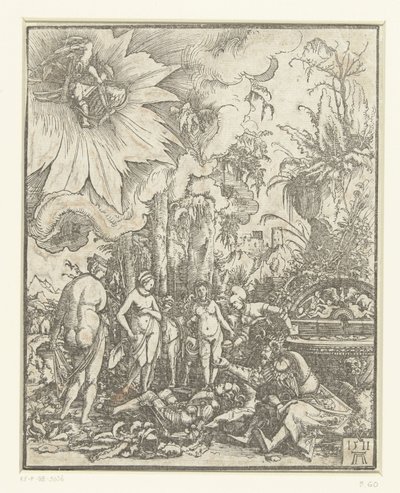 Paris sin drøm Paris-dommen av Albrecht Altdorfer