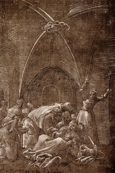 Lucretias død av Albrecht Altdorfer