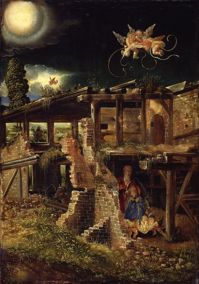 Kristi fødsel av Albrecht Altdorfer