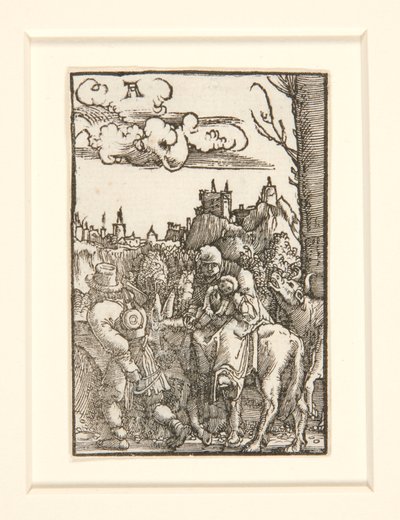 Flykt inn i Egypt, fra menneskets fall og forløsning av Albrecht Altdorfer