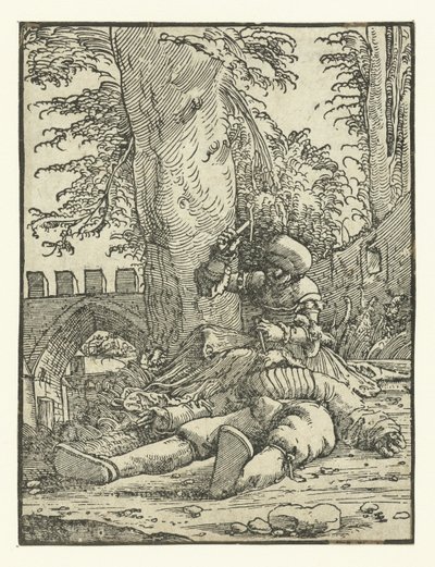 Jael dreper Sisera av Albrecht Altdorfer
