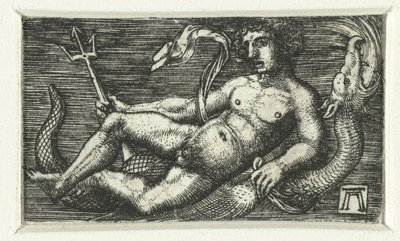Liggende Neptun av Albrecht Altdorfer