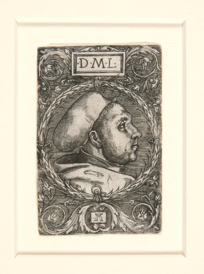 Martin Luther med doktorgradshette av Albrecht Altdorfer