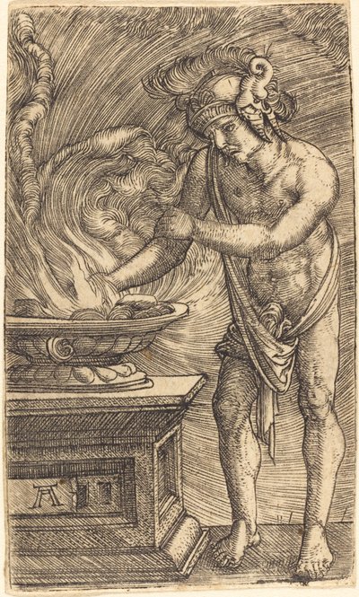 Mucius Scaevola av Albrecht Altdorfer