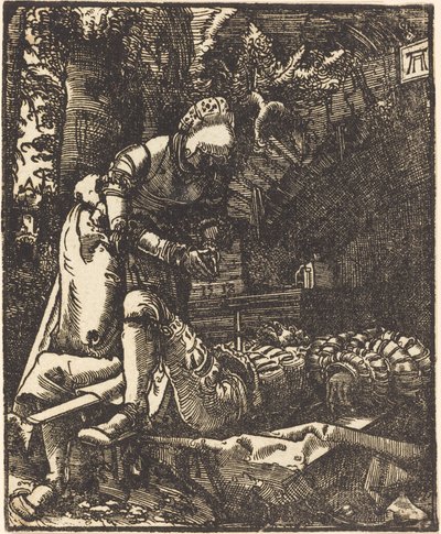 Pyramus og Thisbe av Albrecht Altdorfer