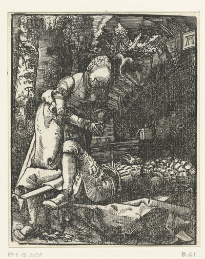 Pyramus og Thisbe av Albrecht Altdorfer