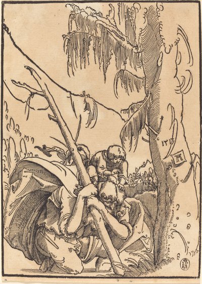 Den hellige Christopher av Albrecht Altdorfer