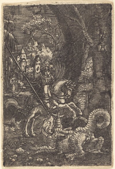 Saint George av Albrecht Altdorfer