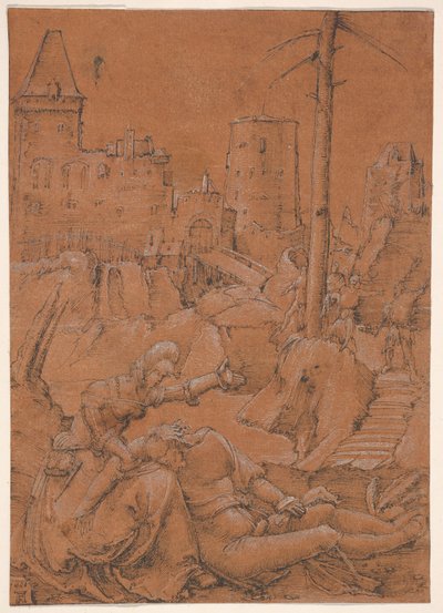 Samson og Dalila av Albrecht Altdorfer