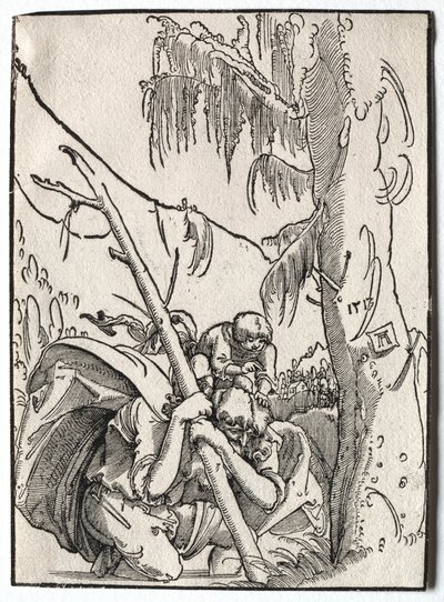 St. Christopher, 1513. av Albrecht Altdorfer