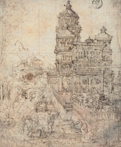 Susanna ved badet hennes av Albrecht Altdorfer