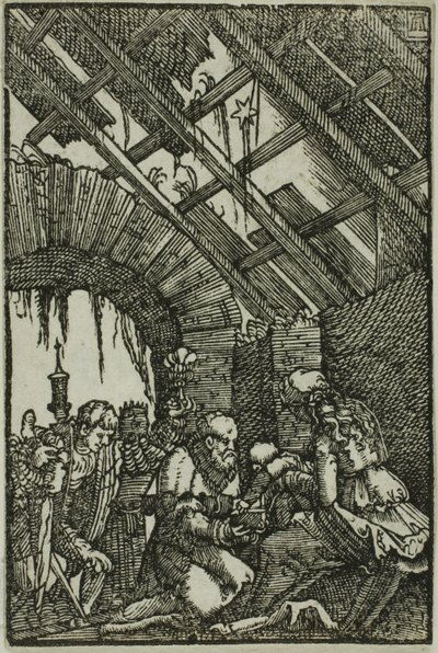 The Adoration of the Magi, fra The Fall and Redemption of Man av Albrecht Altdorfer