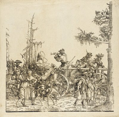 Bagasjevognen av Albrecht Altdorfer