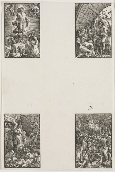 Menneskets fall og forløsning av Albrecht Altdorfer