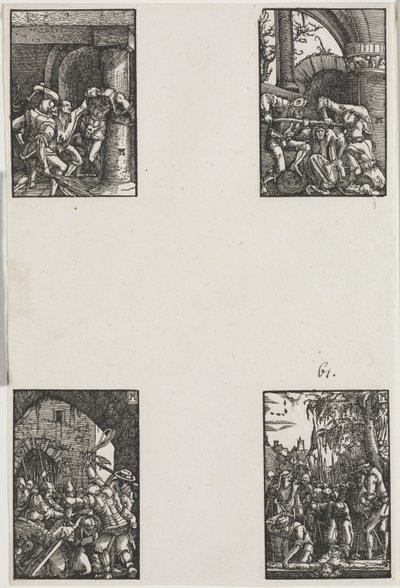 Menneskets fall og forløsning av Albrecht Altdorfer