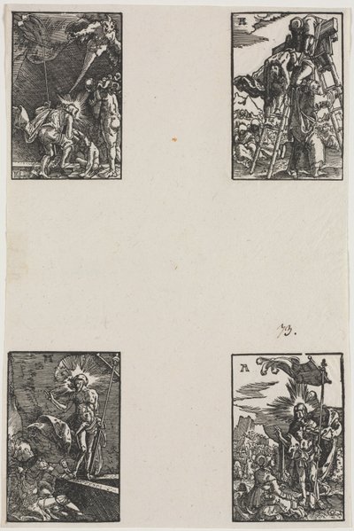 Menneskets fall og forløsning av Albrecht Altdorfer