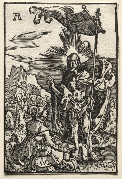 Menneskets fall og forløsning: Kristus viser seg for den hellige Maria Magdalena av Albrecht Altdorfer