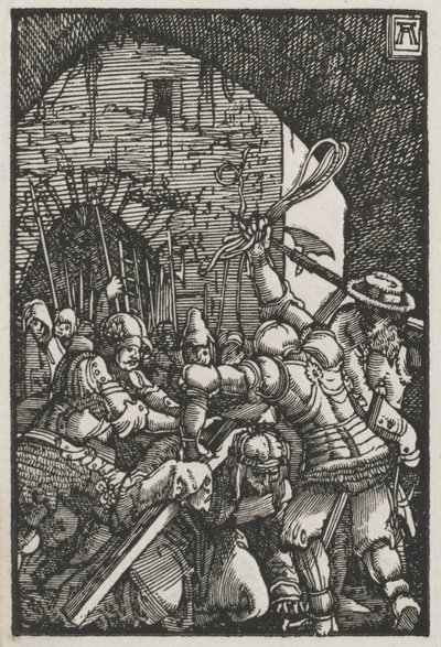 Menneskets fall og forløsning: Kristus som bærer korset av Albrecht Altdorfer