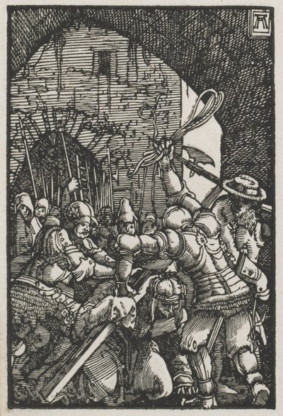 Menneskets fall og forløsning: Kristus som bærer korset, ca. 1515. av Albrecht Altdorfer