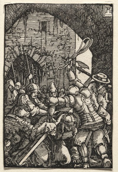 Menneskets fall og forløsning: Kristus som bærer korset, ca. 1515. av Albrecht Altdorfer