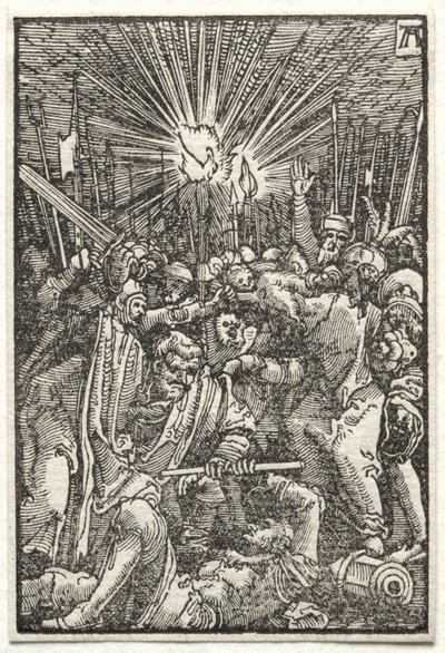 Menneskets fall og forløsning: Kristus tatt til fange, ca. 1515. av Albrecht Altdorfer