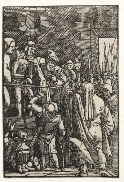Menneskets fall og forløsning: Ecce Homo, ca. 1515. av Albrecht Altdorfer