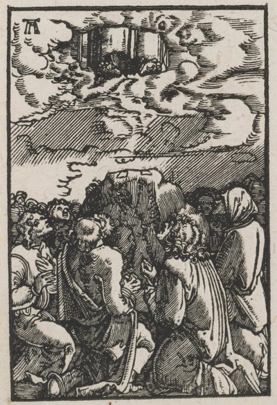 Menneskets fall og forløsning: Oppstigningen, ca. 1515. av Albrecht Altdorfer