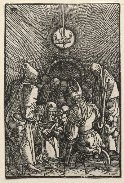 Menneskets fall og forløsning: Omskjæringen, ca. 1515. av Albrecht Altdorfer