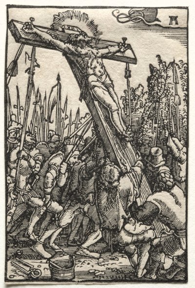 Menneskets fall og forløsning: Korshevingen av Albrecht Altdorfer