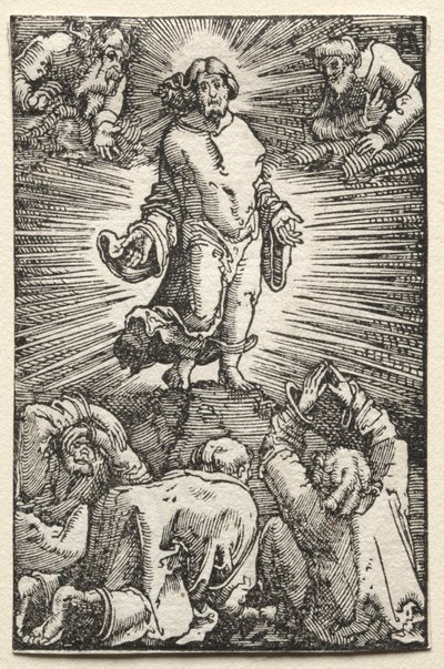 The Fall and Redemption of Man: The Transfiguration, ca. 1515. av Albrecht Altdorfer