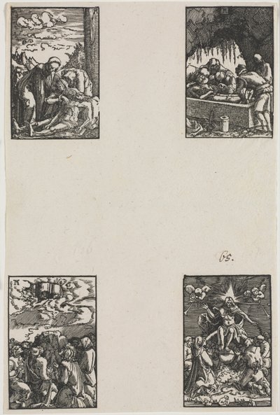 Menneskets fall og forløsning, ca. 1515. av Albrecht Altdorfer