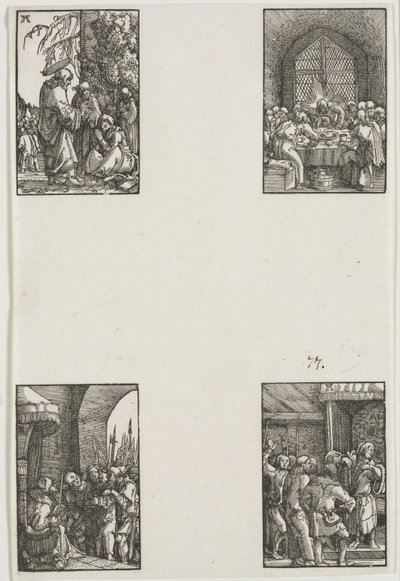 Menneskets fall og forløsning, ca. 1515. av Albrecht Altdorfer