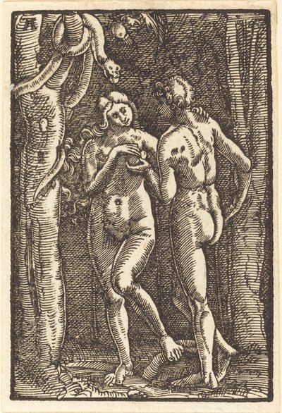 Menneskets fall av Albrecht Altdorfer