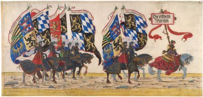 De tyske prinsene, ca 1515 av Albrecht Altdorfer