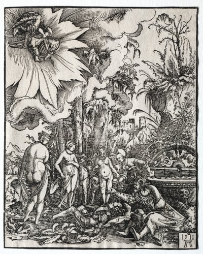 Dommen av Paris, 1511. av Albrecht Altdorfer