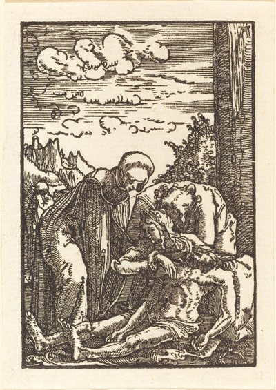 Klagesangen under korset av Albrecht Altdorfer